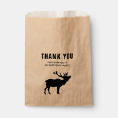 Hertenbos Dank Je Feestje Bedankzakje (Voorkant)