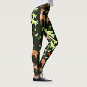 Hertenbos:  Schilderachtig patroon. Leggings (Rechts)