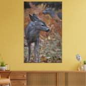 Hertenfamilie - baby canvas afdruk (Insitu (Woonkamer))