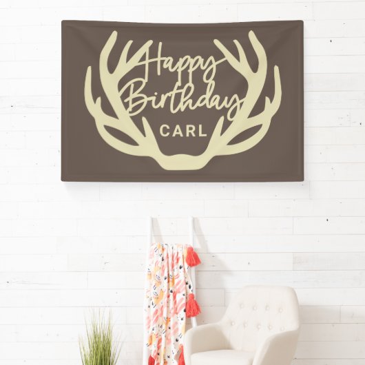 Hertengewei Happy Birthday custom Spandoek (Insitu)