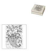 HERTENHAZEN VOSSENBOS WILDE DIEREN, NATUUR CORNUCO RUBBERSTEMPEL (Gestempeld)