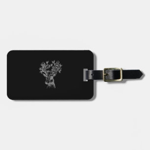 Hertenhoorn Paddenstoelen Cottage Goblincore Vint Bagagelabel
