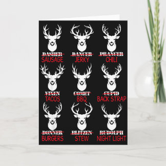 Hertenjacht Cadeau Jager Van Alle Rendieren Van Si Kaart