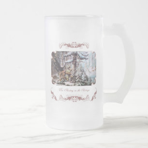 Hertenjacht Frosted Beer Mok / Stein