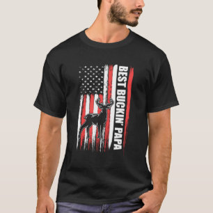 Hertenjacht Seizoen Pun Best Buckin Papa U T-shirt