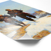 Hertenjagers van Newell Convers Wyeth Foto Afdruk (Hoek)