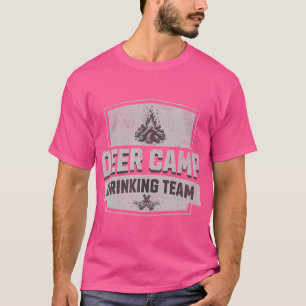 Hertenkamp Drink team - Funny Hunting T-shirt