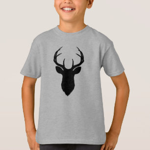 Hertenkop Gewei Landelijk Modern T-shirt