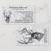  hertenkunst visitekaartje (Voorkant / Achterkant)