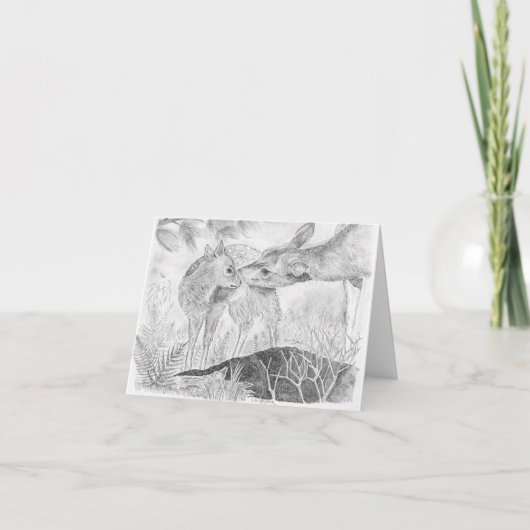 hertenkus kaart (Voorkant)