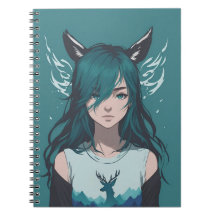 Hertenmeisje Fauna Anime Bos Fantasie