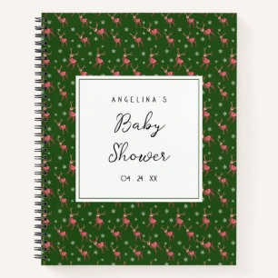 Hertenpatroon Baby shower Geschenklijst Notitieboe Notitieboek