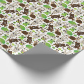 hertenschildpad cadeaupapier (Hoek)