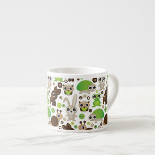 hertenschildpad espresso kop