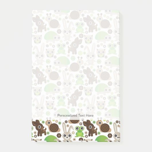 hertenschildpad post-it® notes (Voorkant)