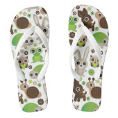 hertenschildpad teenslippers (Voetbed)