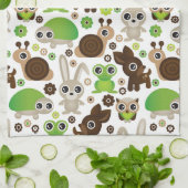 hertenschildpad theedoek (Gevouwen)