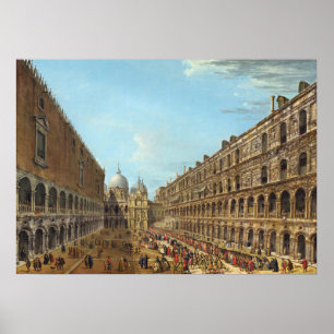 Hertogelijk Paleis Venetië, Antonio Joli Fijne Kun Poster