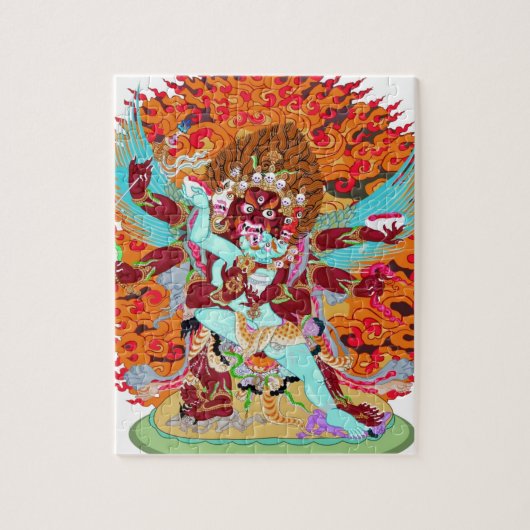 Heruka Buddhist Deity Legpuzzel (Verticaal)
