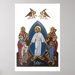 Herurrectie van het Poster van Christus pictuer