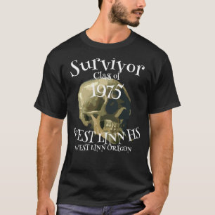 Hervereniging middelbare school verjaardagsvakanti t-shirt