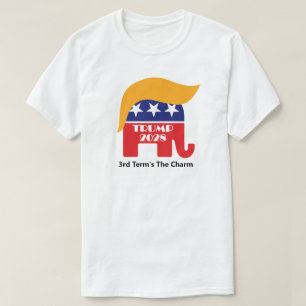 Herverkies President Trump 2028 3e termijn's De Ch T-shirt
