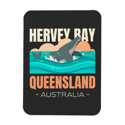 Hervey Bay Queensland Australië Magneet (Verticaal)