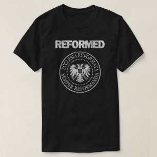 Hervormd semper Reformanda Ecclesia Reformata T-shirt