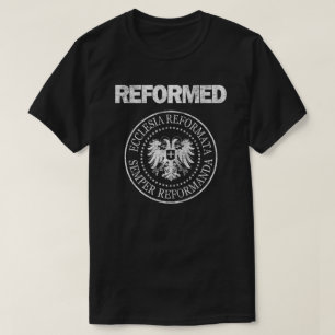 Hervormd semper Reformanda Ecclesia Reformata T-shirt