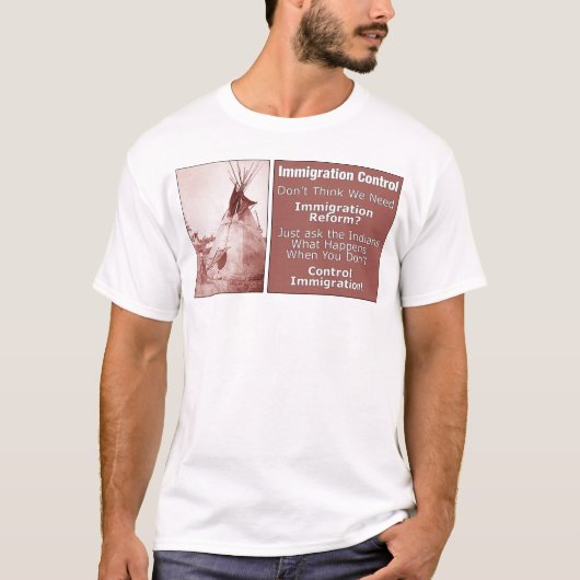 Hervorming van de immigratie V2 T-shirt (Voorkant)