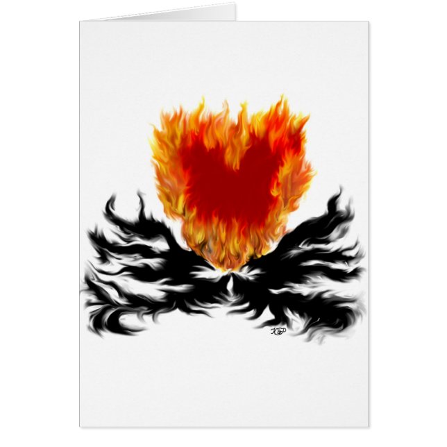 Herz in Flammen (Voorkant)