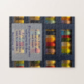 Herziening 3:20 Knoeien op de deur Legpuzzel (Horizontaal)