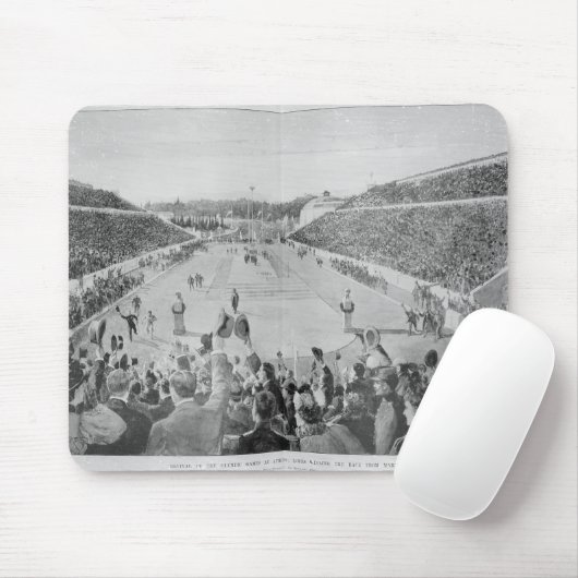 Herziening van de Olympische Spelen in Athene Muismat (Met muis)