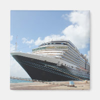 Herzieningsschip van MS Nieuw Amsterdam in Aruba