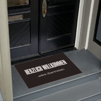 Herzlich Willkommen wäre übertrieben Deurmat