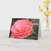 Herzliches de carte de sympathie allemande Beileid (Fleur jaune)