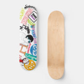 He's gotta dream. ONEIGHTH Tokyo Original Skateboard (Voorkant)