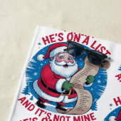 He's On A List and It's Not Mine Strandlaken (In situ)