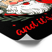 He's On The List And It's Not Mine Poster (Hoek)