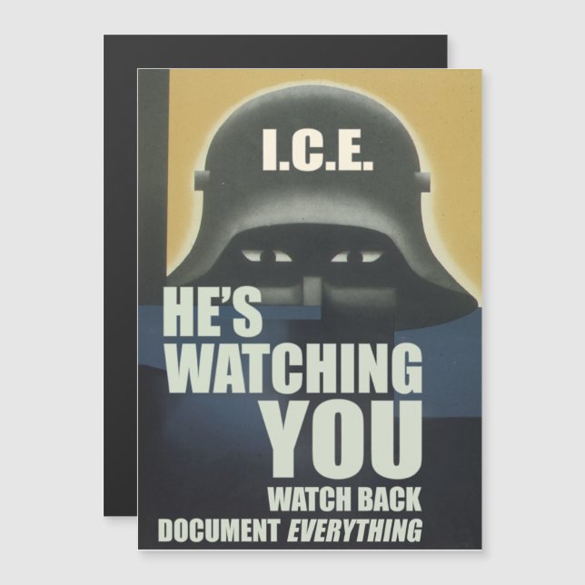 He's Watching You 2026 (Voorkant / Achterkant)