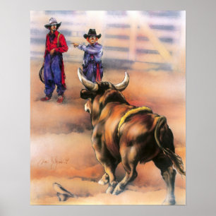 Hes Wearin' Red Poster