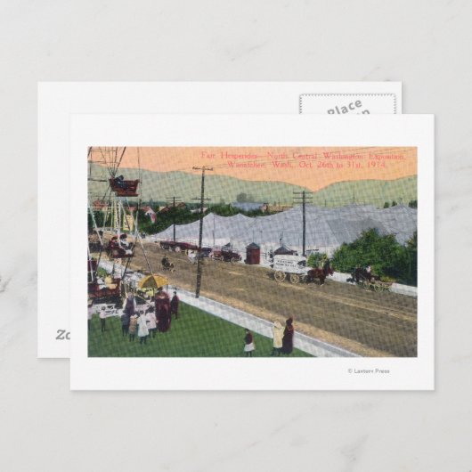 Hesperides FairNorth Central WA Expositie Briefkaart (Voorkant / Achterkant)