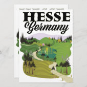 Hesse Germany Travel poster (Voorkant / Achterkant)