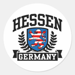 Hessen Ronde Sticker