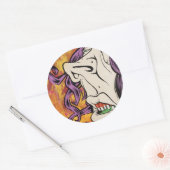 Hessisch Ronde Sticker (Envelop)