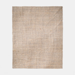 Hessische zakdoek, geweven textuur achtergrond. fleece deken
