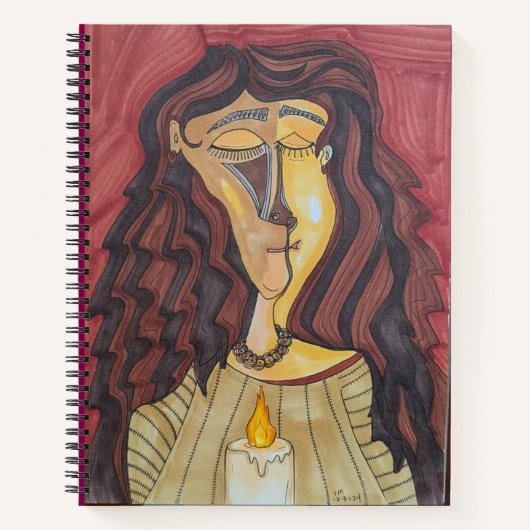 Hestia, de godin van het hart notitieboek (Voorkant)