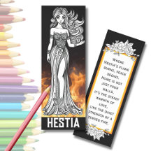 Hestia Griekse Godin KLEUR BOEK Bladwijzers