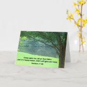 Het 11:28 van Matthew Kaart (Gele Bloem)