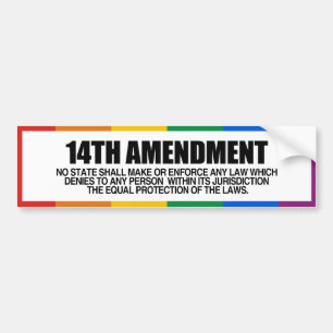 HET 14e AMENDEMENT -.png Bumpersticker